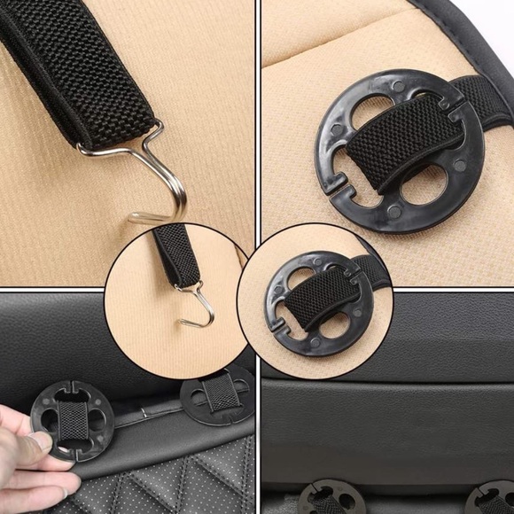 Amazon Accessories Car Seat Cover Luxury Pu Leather Seat Covers Airbag Compatible Waterproo